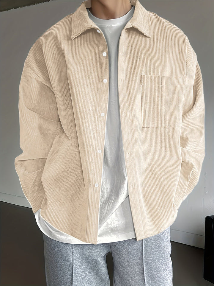 ELENA HARPER™  |  RELAXED COLLAR SHIRT FOR MEN