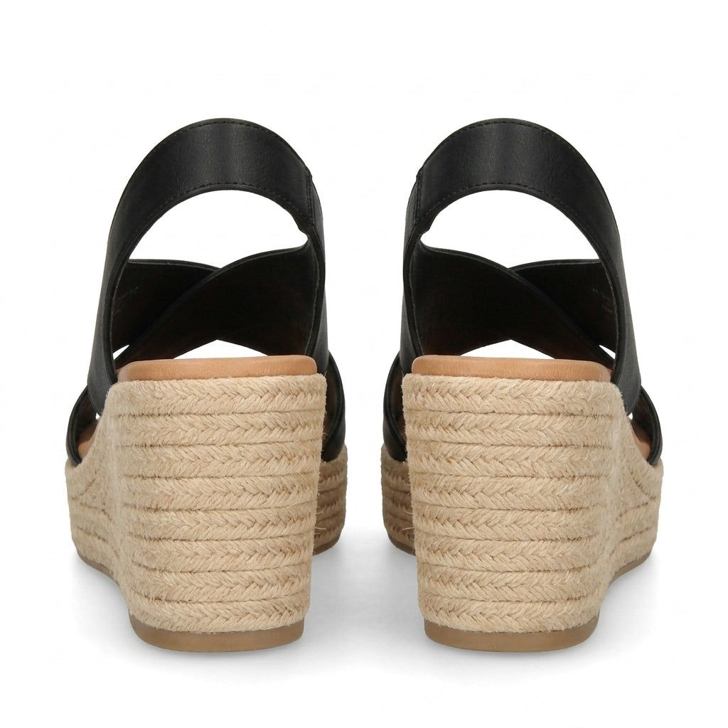 Crossover Espadrille Wedge Sandals Summer