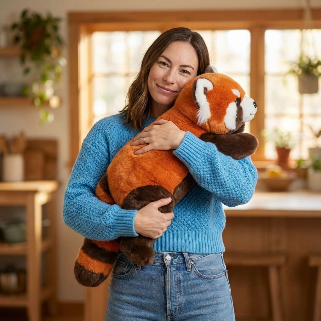 Unisex Long Animal Cuddle Pillow for Comfort & Relaxation