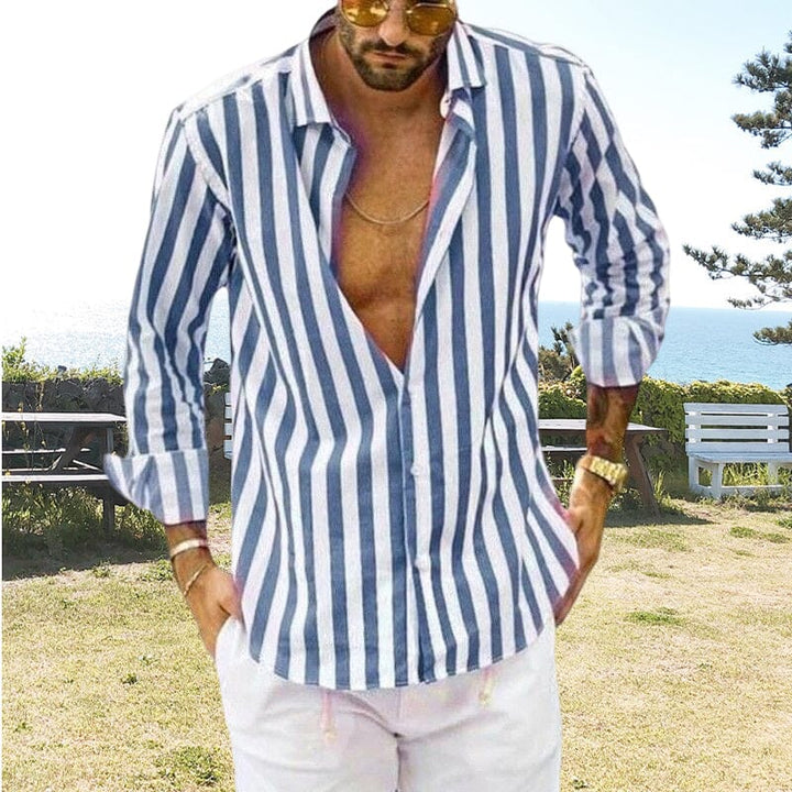Alain | Striped Shirt for Men