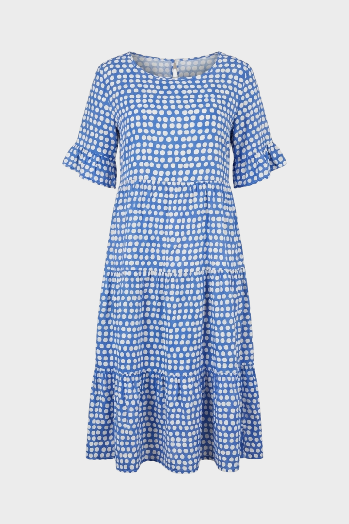 Women’s Floral Midi Dress | Puff Sleeves