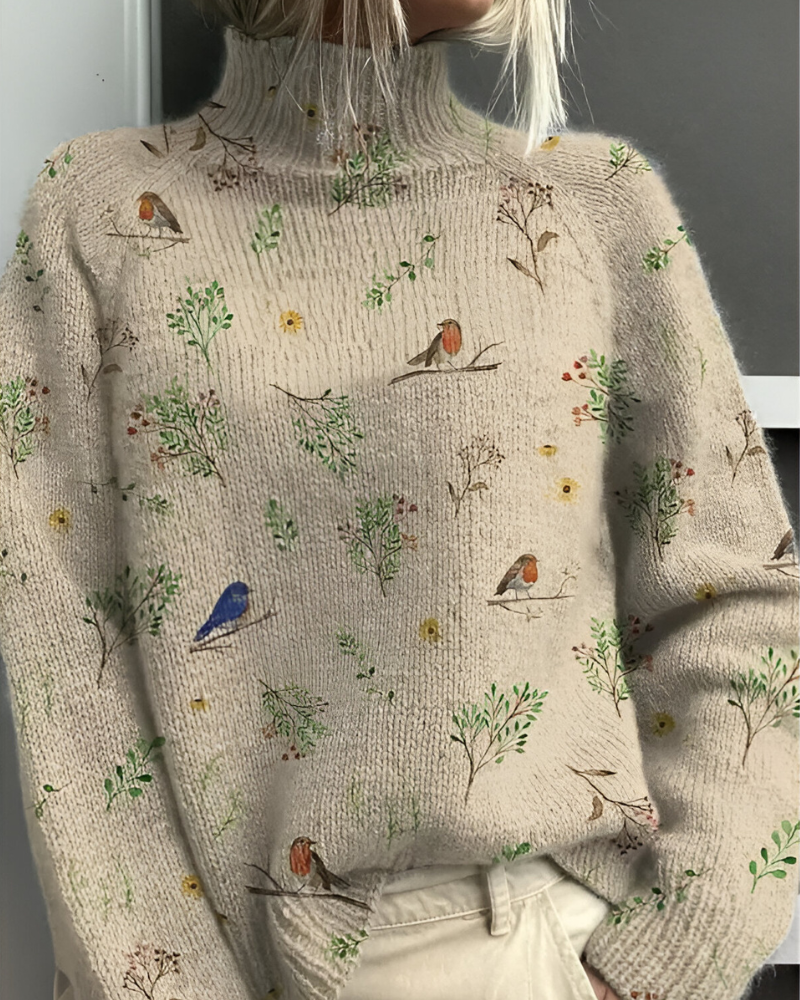 Edda™ | Casual Graphic Knitted Sweater