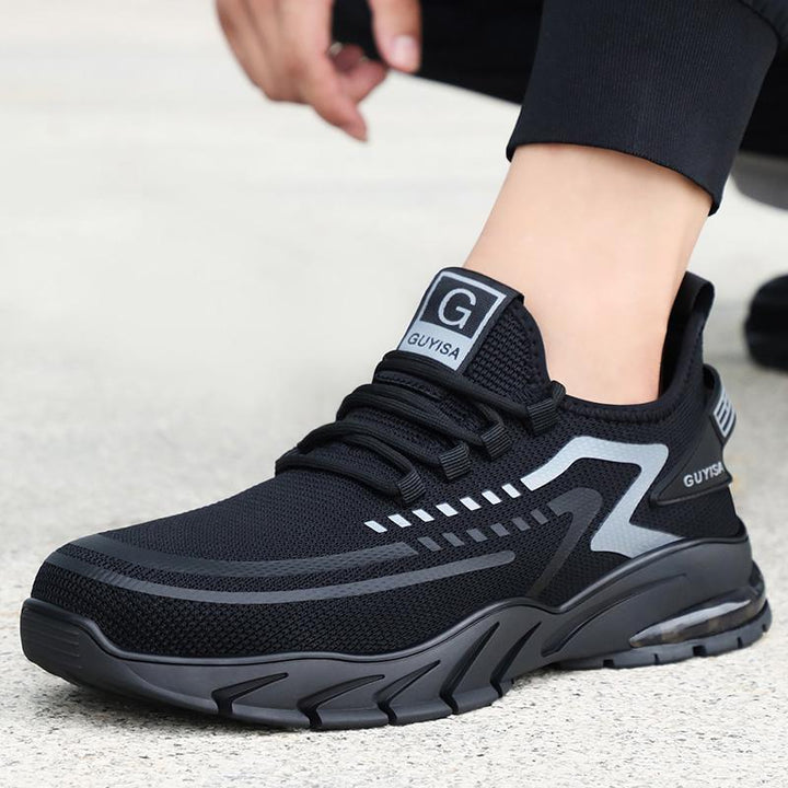 Breathable, wear-resistant lightweight safety shoes R&B, view 9 - Elena Harper