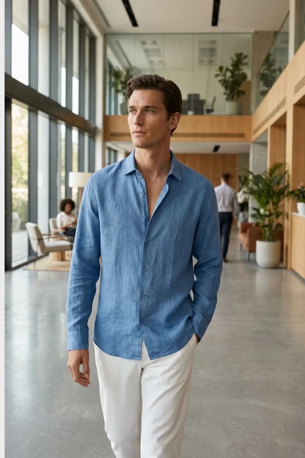 Men's Linen Shirt | Breathable