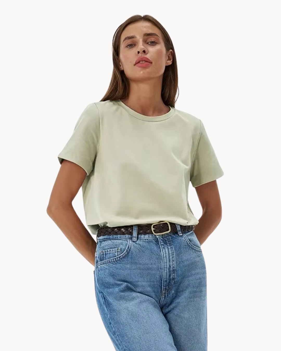 Premium Essential Cotton Tee (Vivid Colors)