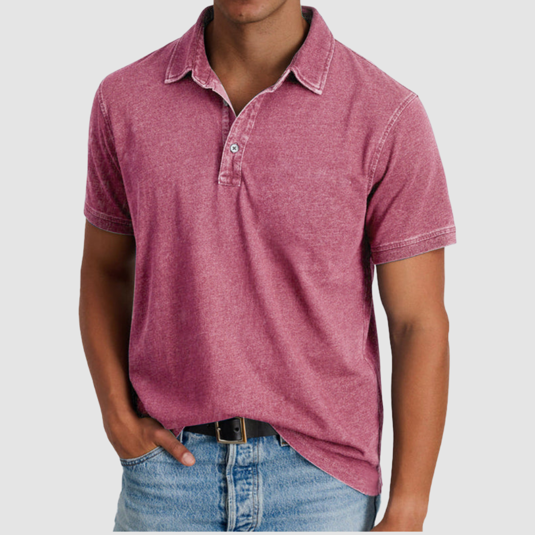 Luther Classic Collared Polo - Elena Harper