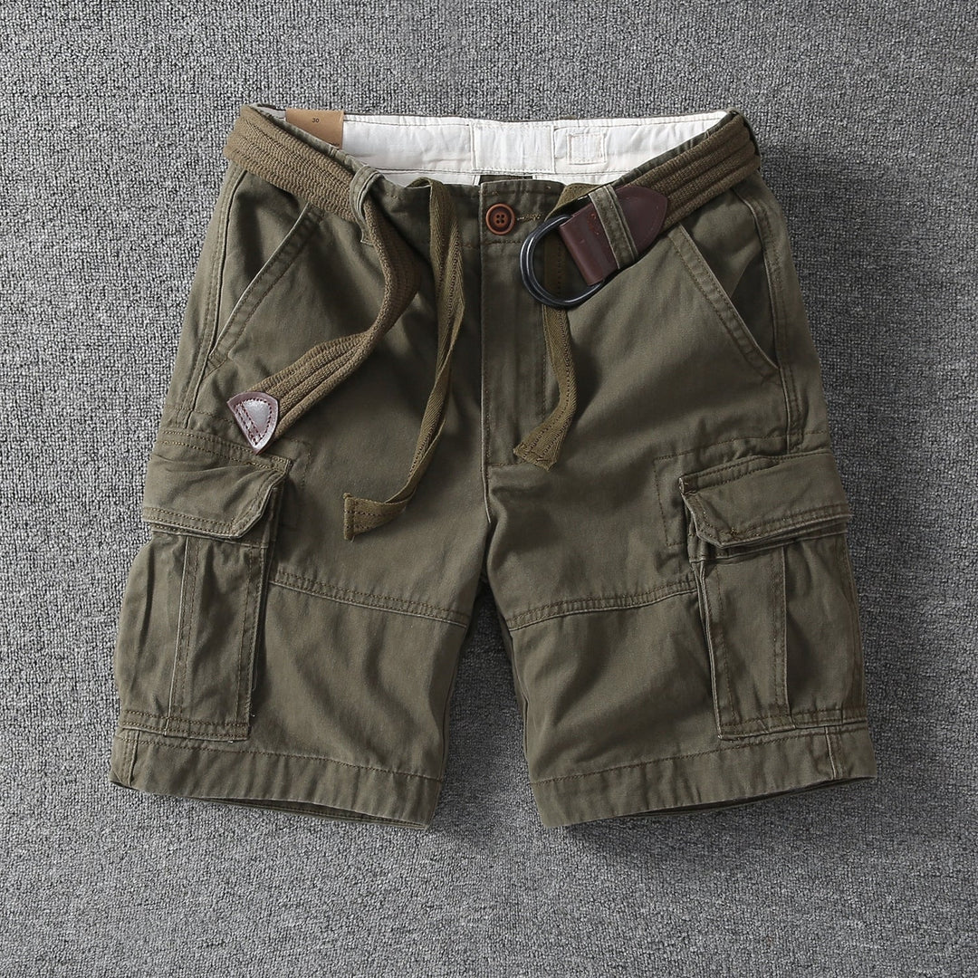Donovan Classic Cargo Shorts, view 3 - Elena Harper