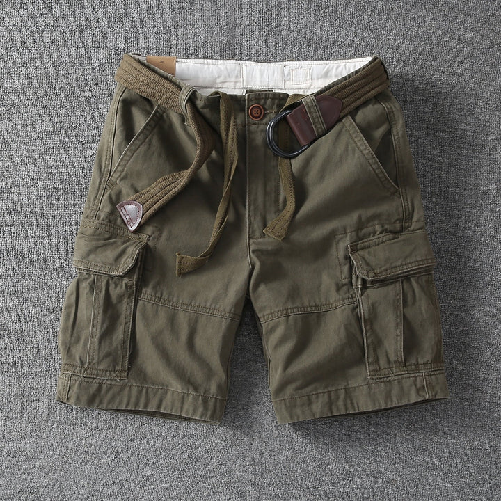 Donovan Classic Cargo Shorts, view 3 - Elena Harper