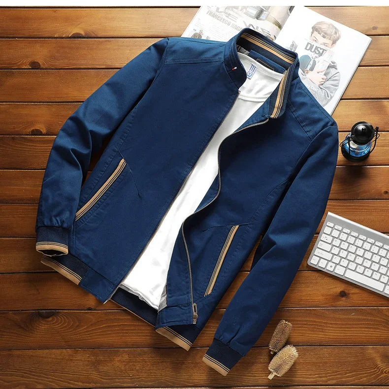 Men's Stylish Bomber Jacket for Versatile Everyday Wear