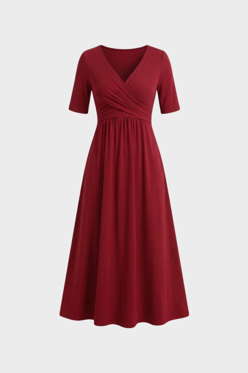 Women’s Wrap Midi Dress | Elegant