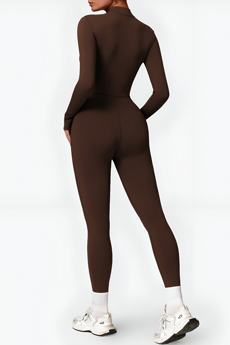 Selara™ | Thermal fleece jumpsuit with zipper
