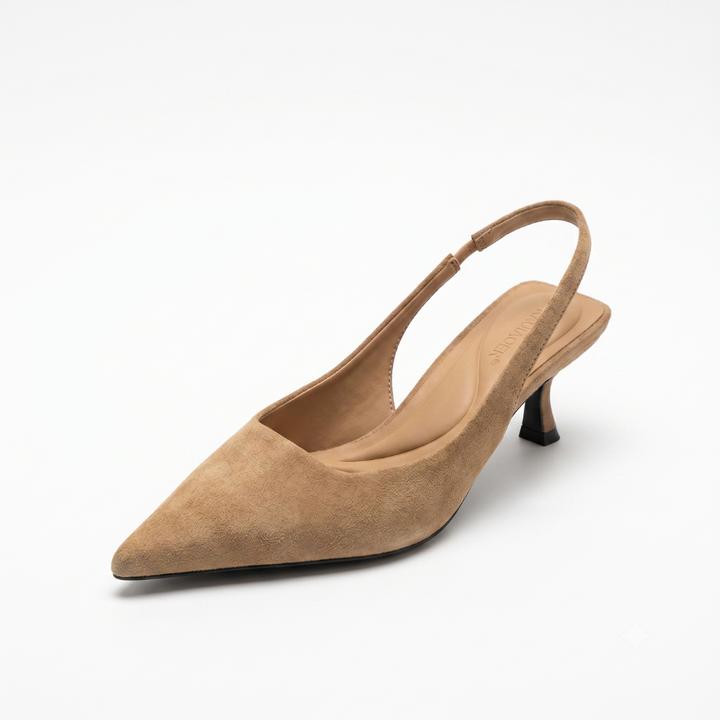 Savannah Pointed Toe Office Heels - Elena Harper