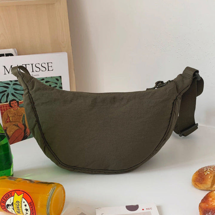 Ruime Nylon Schoudertas voor Dames