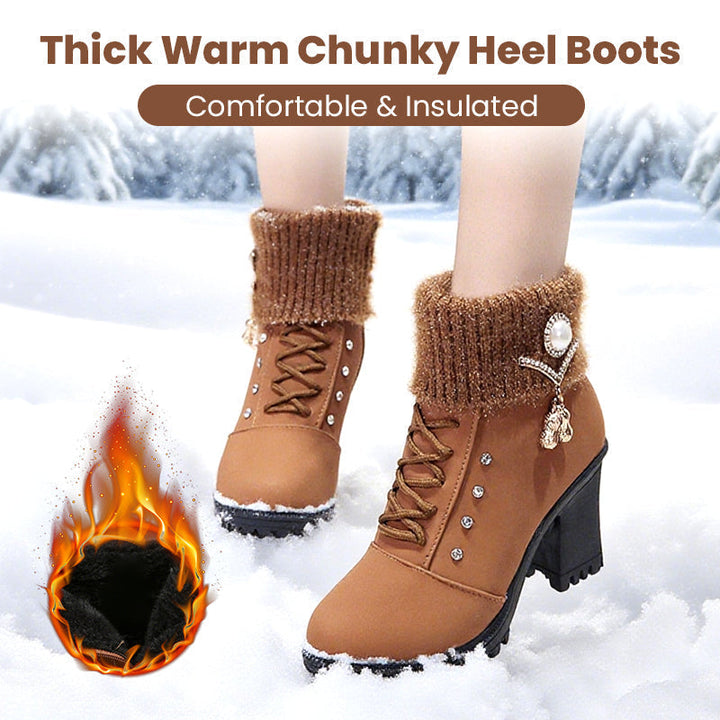 Alana™ - Chunky Heel Boots