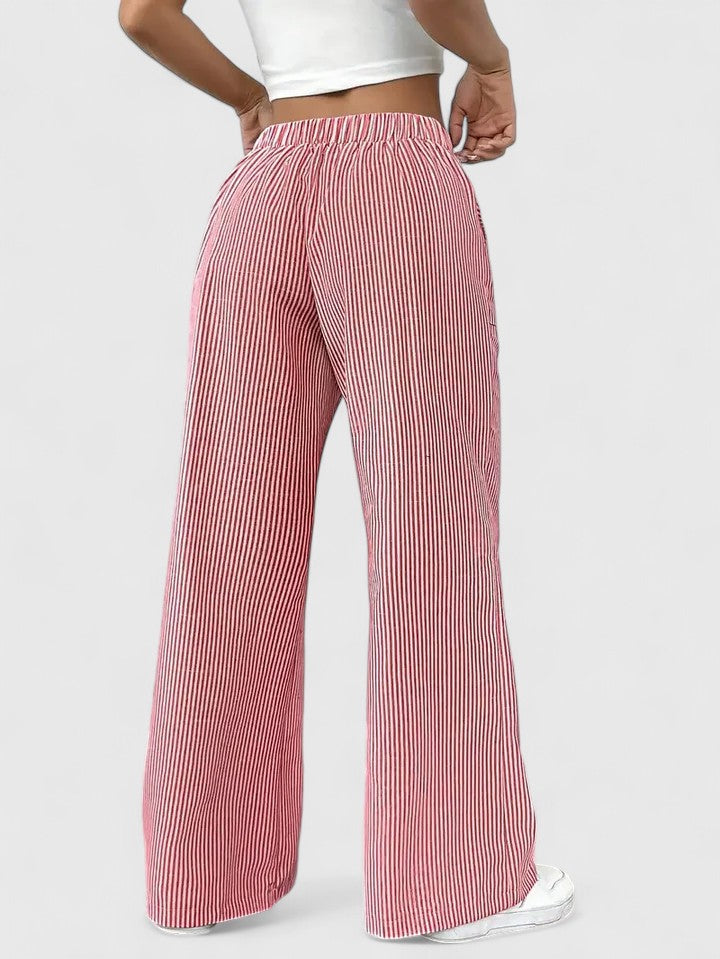 Sierra Stripe Flow Lounge Pants - Elena Harper