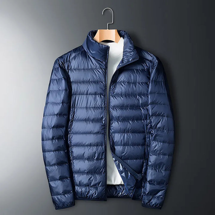 Kalet Lightweight Jacket with Collar for Men, view 5 - Elena Harper