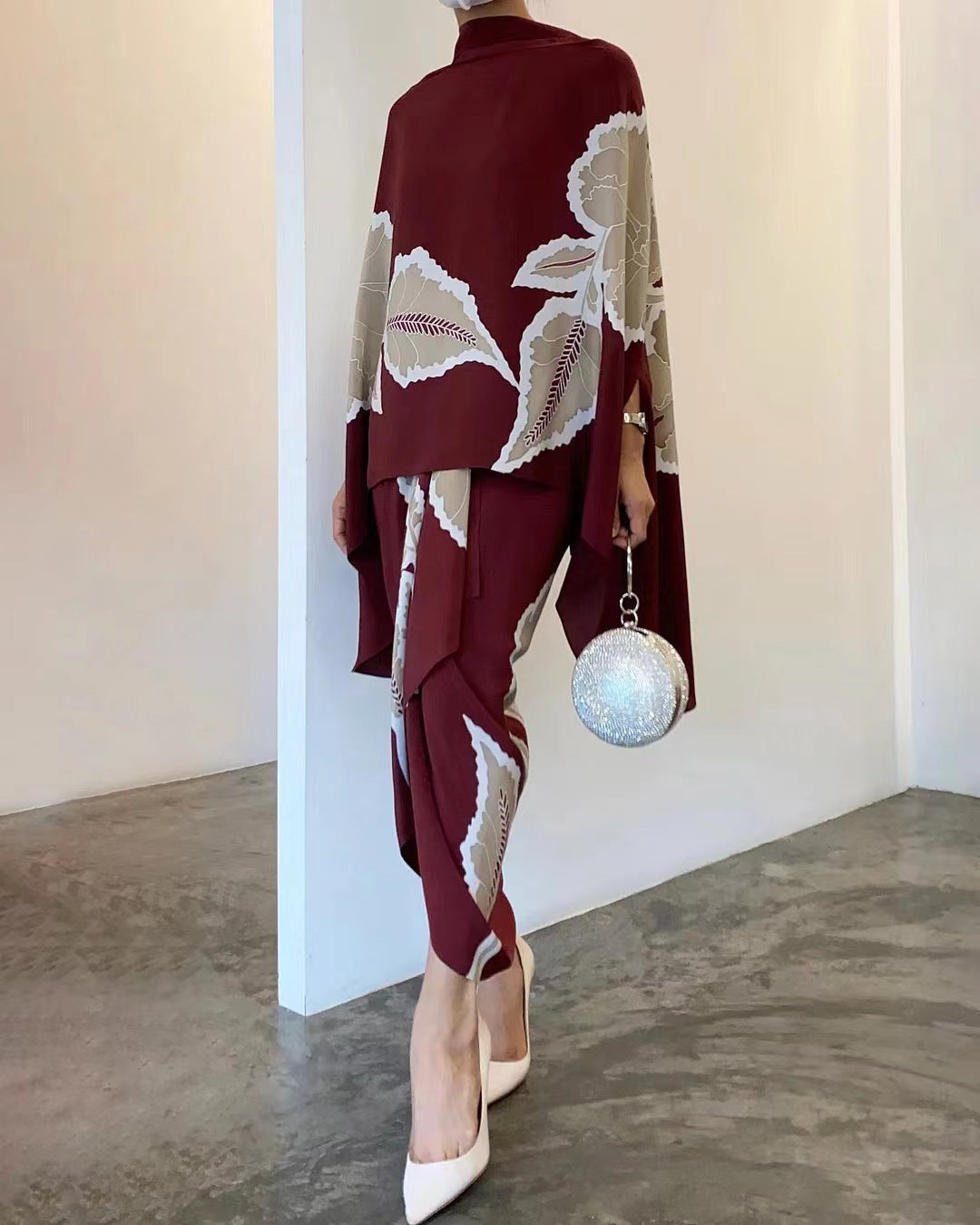 Althea Stylish Printed Loose Suit - Elena Harper