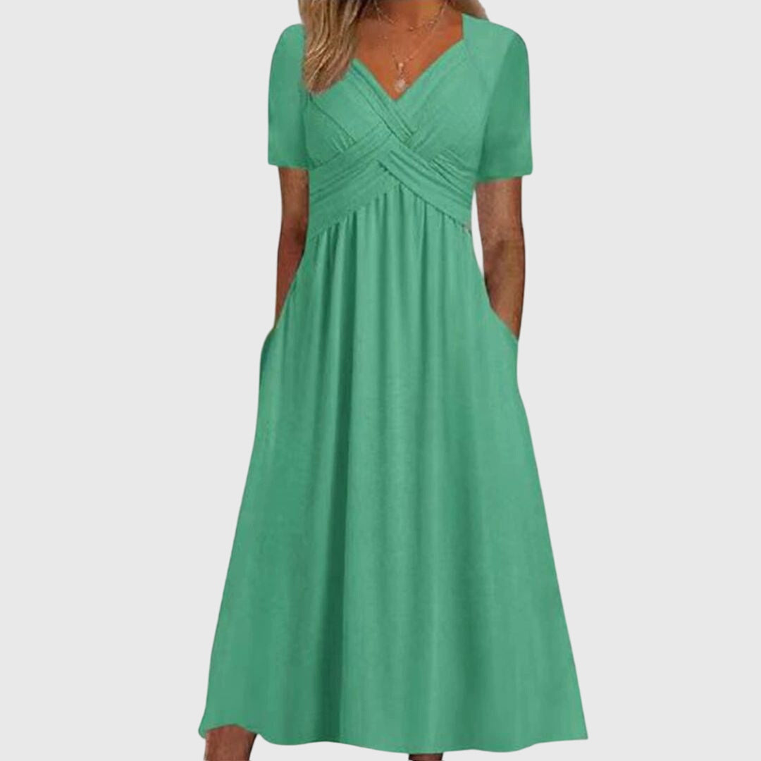 Amanda Flattering Dress - Elena Harper