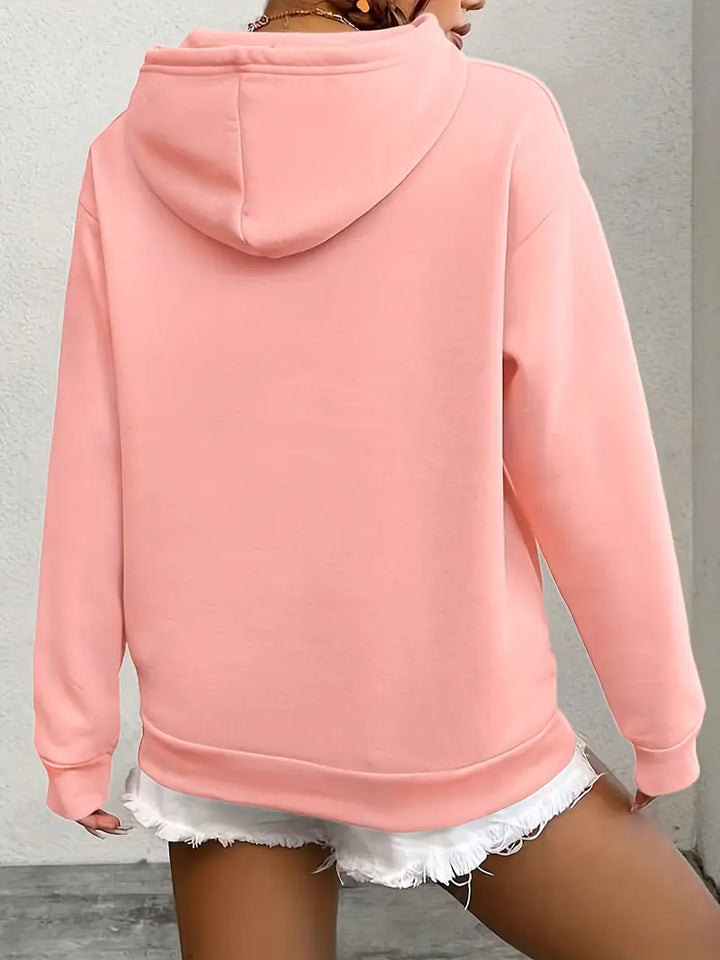 Vanora Long Sleeve Hoodie with Pockets, view 6 - Elena Harper