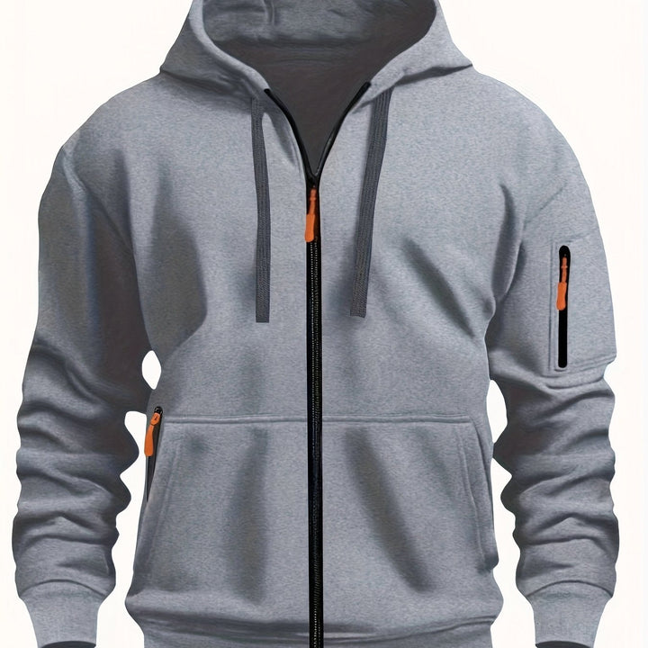 Men's Zip-Up Hoodie | Casual & Comfortable Everyday Outerwear