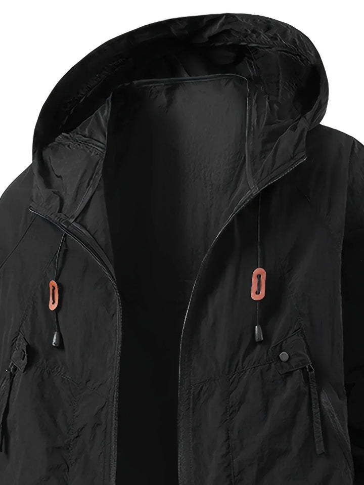Dylan | Outdoor Waterproof Windbreaker Jacket with Adjustable Hood