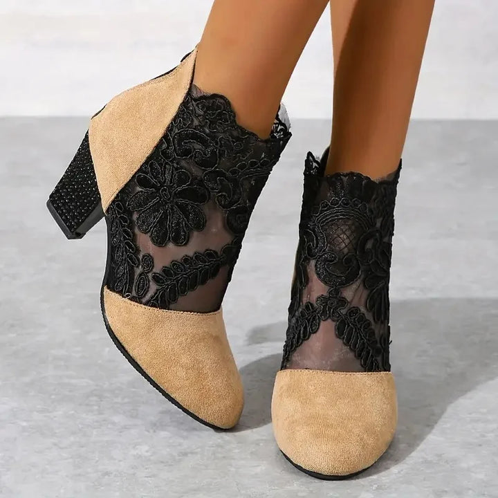 Norenne Stylish Breathable Orthopedic Heels - Elena Harper