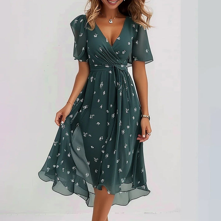 Mira Elegant Summer Dress - Elena Harper