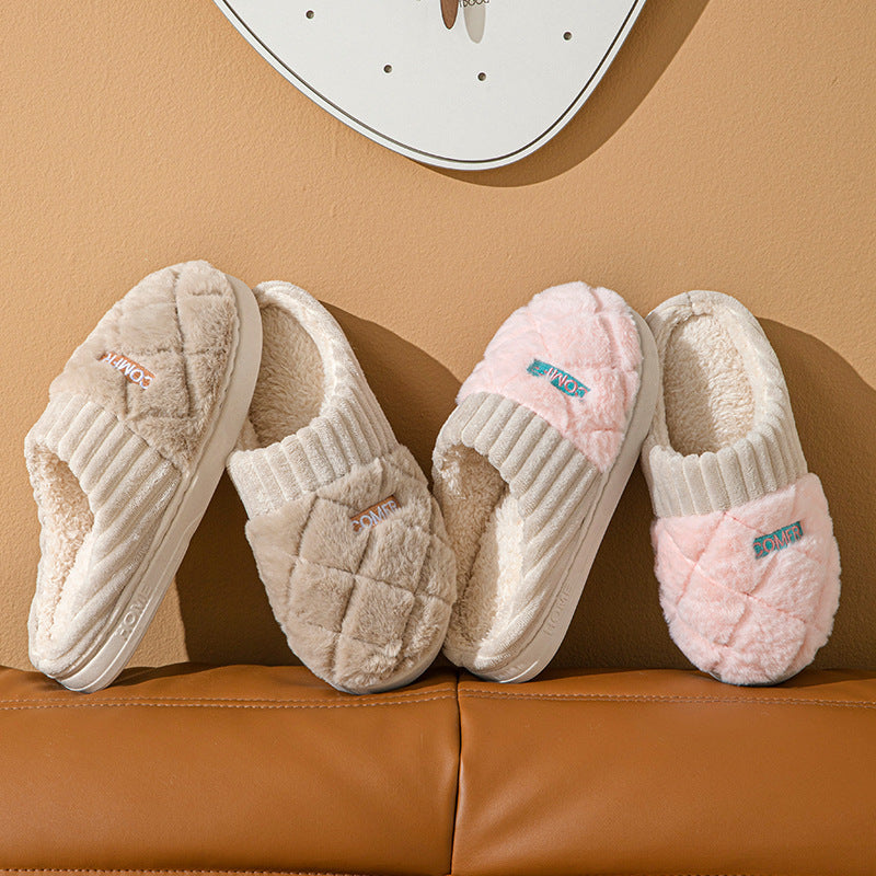 Unisex Winter Slippers with Non-Slip Fleece - Elen