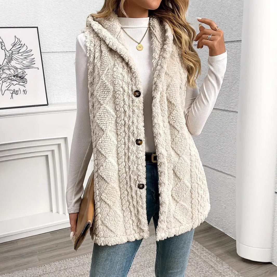 Women's Hooded Vest - Aria