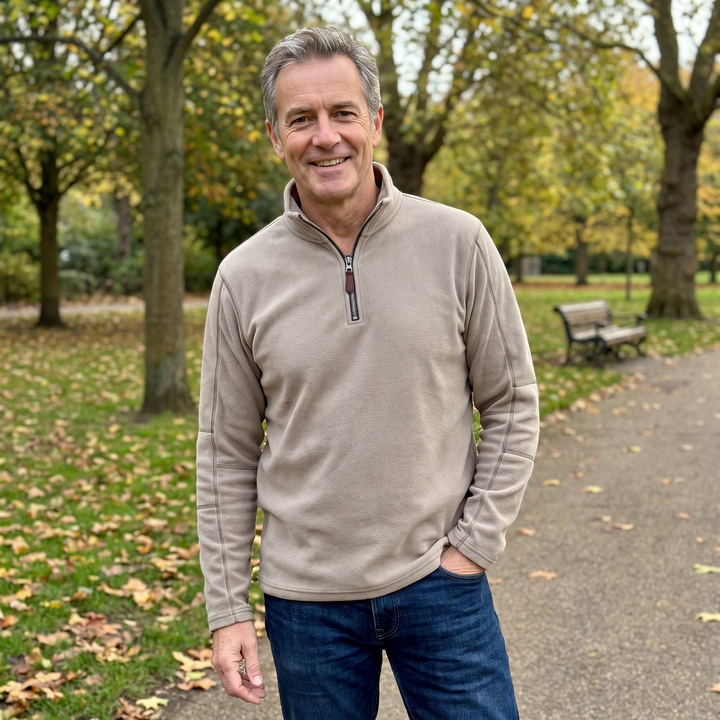 Marcel | Warming and Versatile Men's Zip Pullover