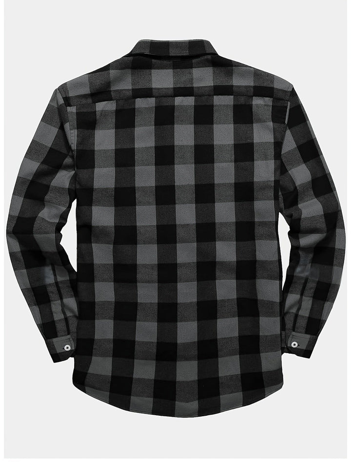 Marius | Classic and Versatile Men's Flannel Shirt in Lumberjack Style