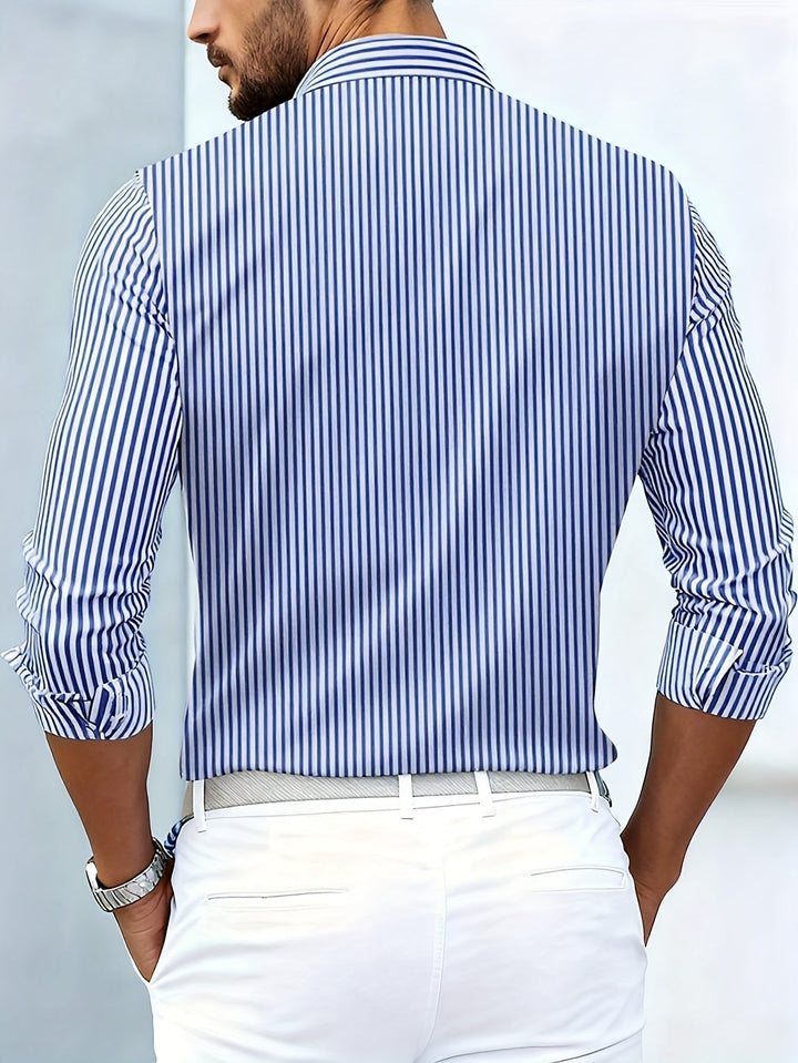 ELENA HARPER™  |  VINTAGE STRIPED SHIRT FOR MEN