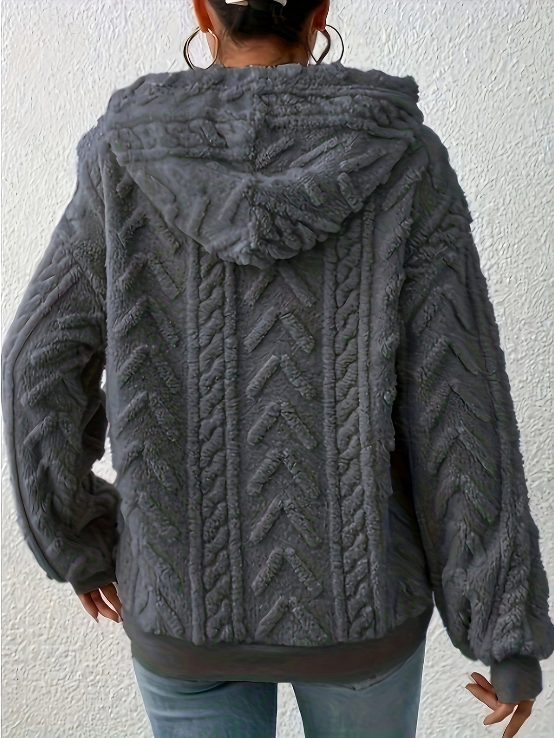 Andrine - Long Sleeve Hooded Jacket