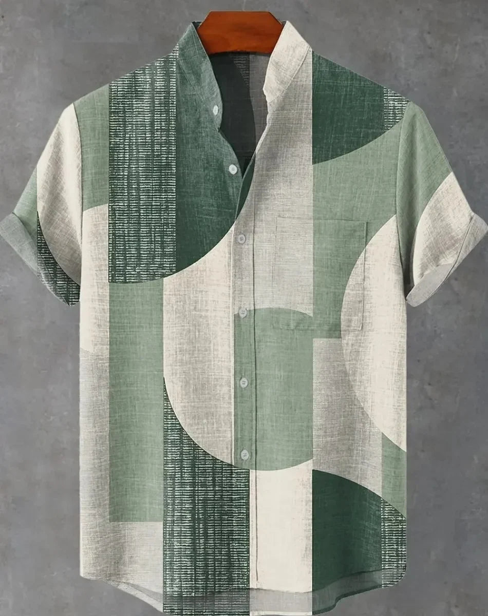 Leonardo Lightweight Linen Shirt - Elena Harper