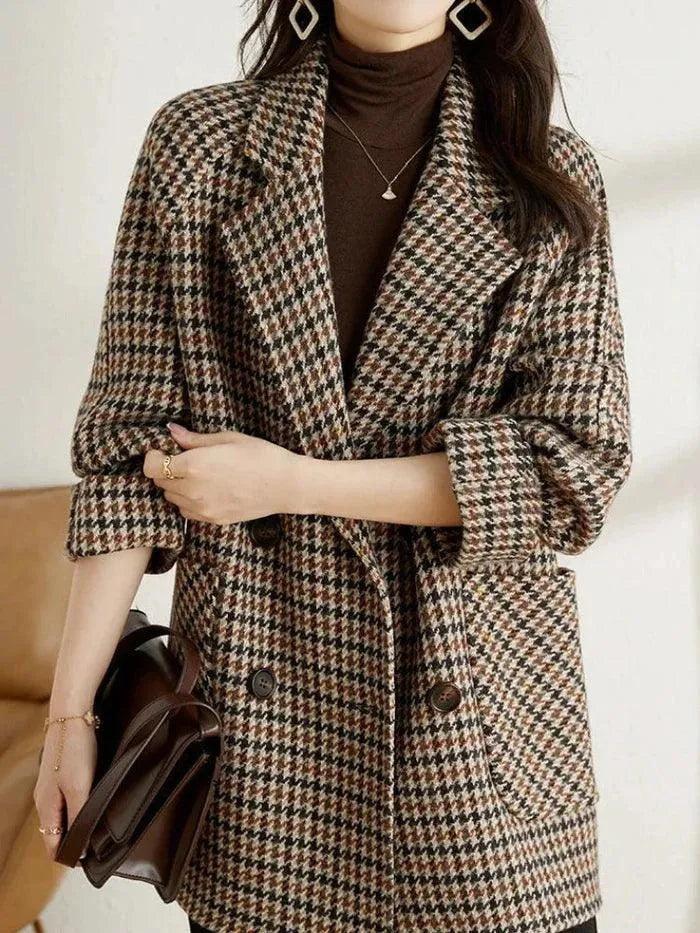Jacket Timeless Subtle Pattern, Relaxed Fit Ideal for Daily Use, view 2 - Elena Harper