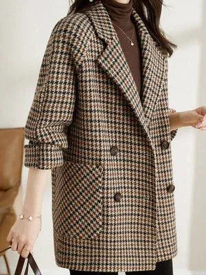 Jacket Timeless Subtle Pattern, Relaxed Fit Ideal for Daily Use, view 3 - Elena Harper
