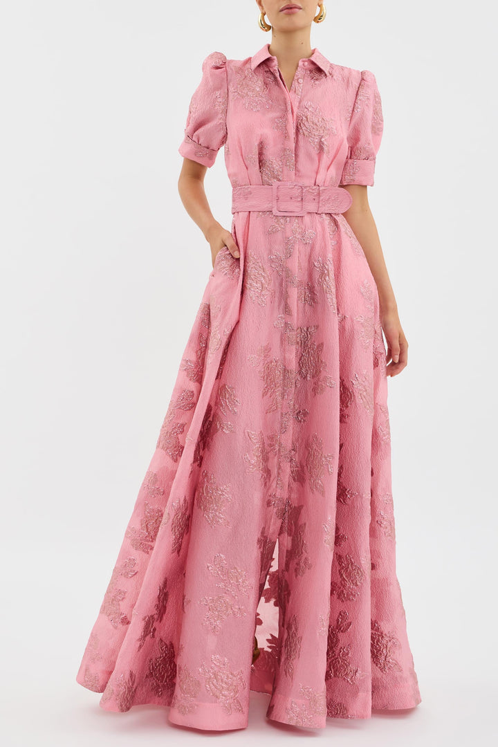 Rebecca - Short Puff Sleeves Dress