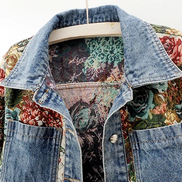 Totem - Floral Denim Jacket