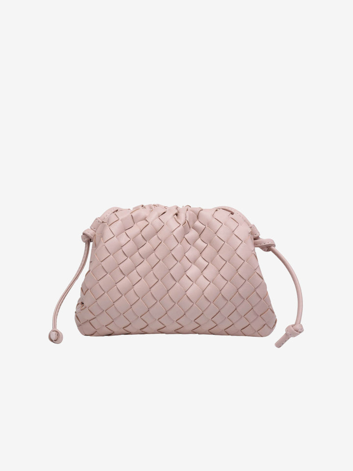 Heleina Elegant Woven Crossbody Bag, view 10 - Elena Harper