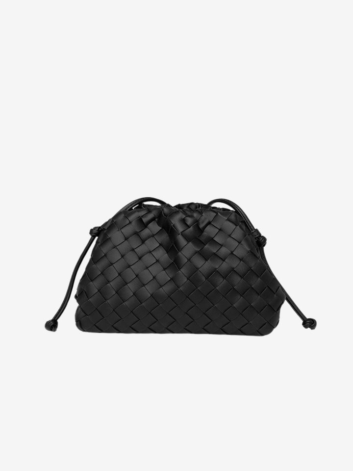 Heleina Elegant Woven Crossbody Bag, view 7 - Elena Harper