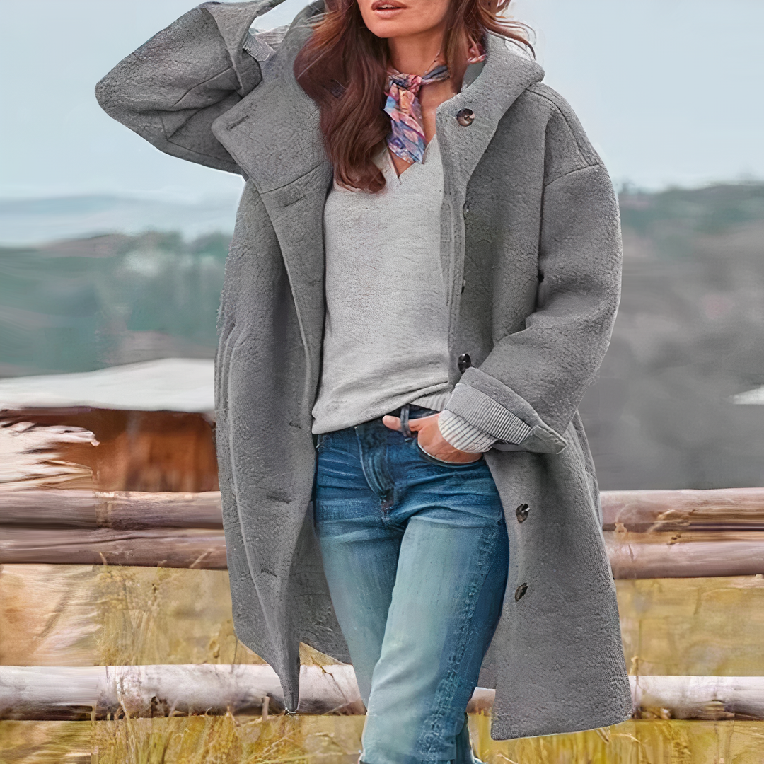 Averie - Stylish Wool Coat