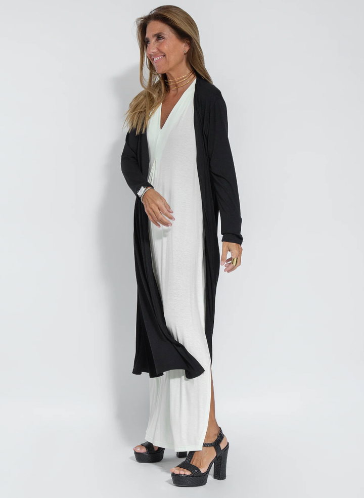 Kate – Long Dress & Vest Set
