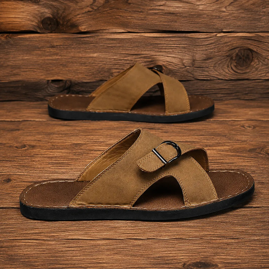 Adjustable Comfort Sandals - Elena Harper