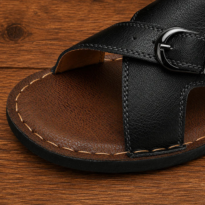 Adjustable Comfort Sandals - Elena Harper