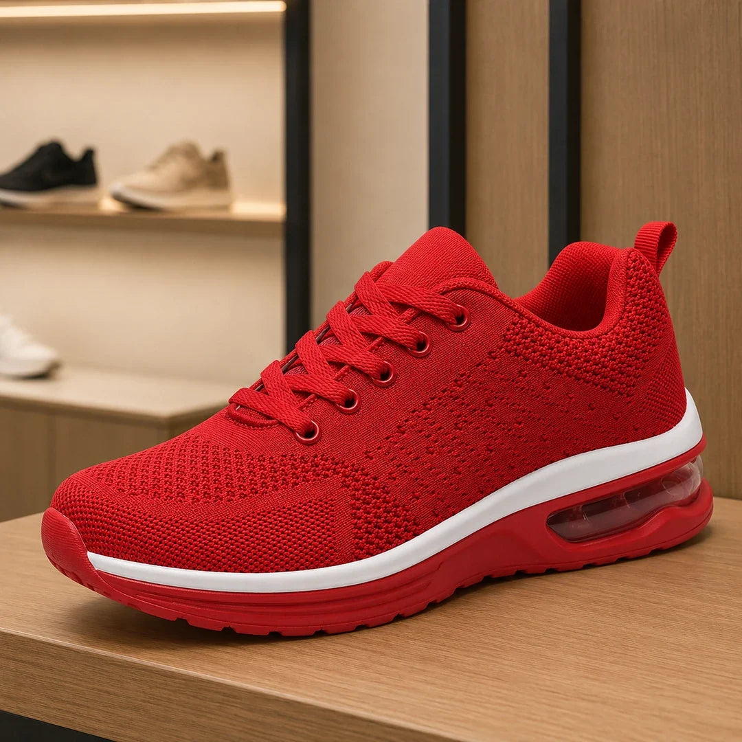 Air Cushion Knit Sneakers - Elena Harper