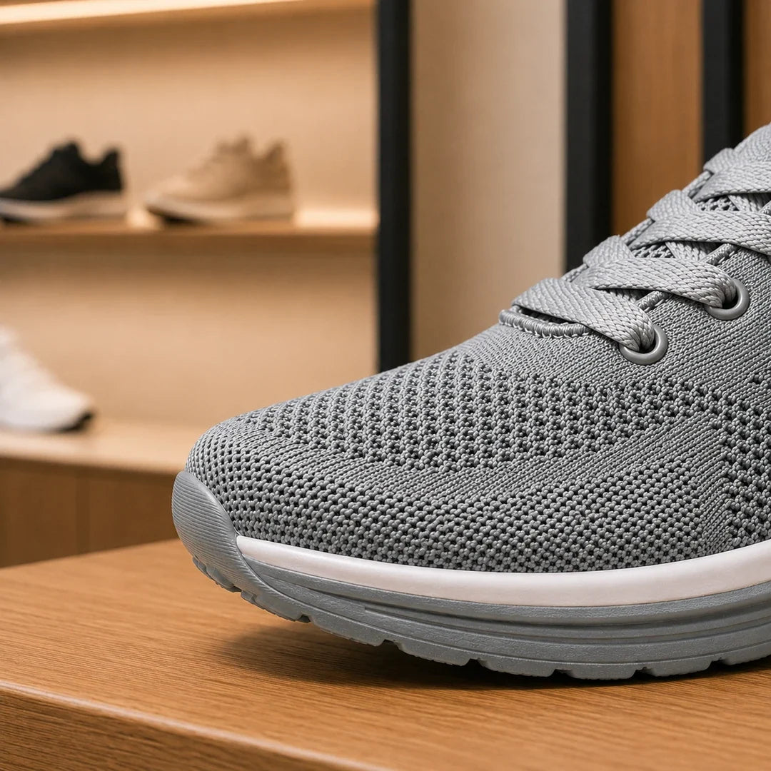 Air Cushion Knit Sneakers - Elena Harper