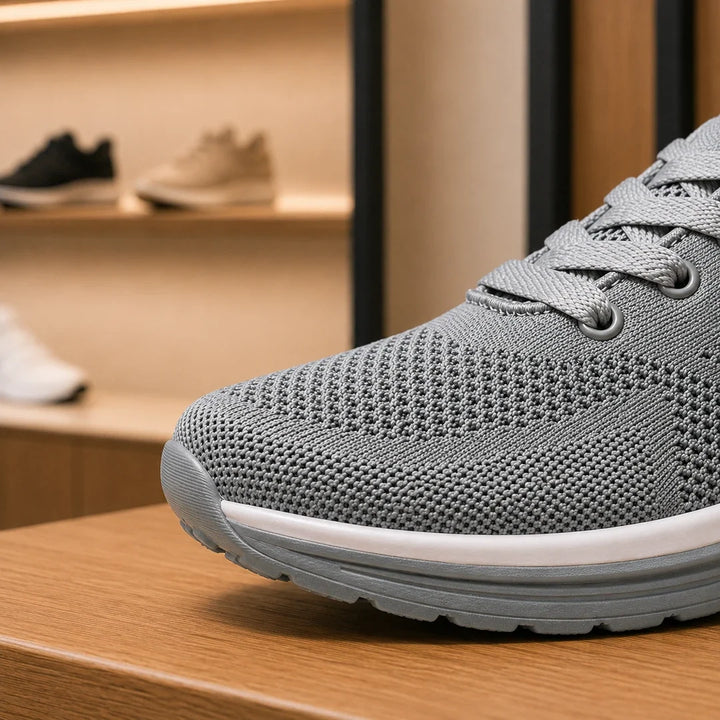 Air Cushion Knit Sneakers - Elena Harper
