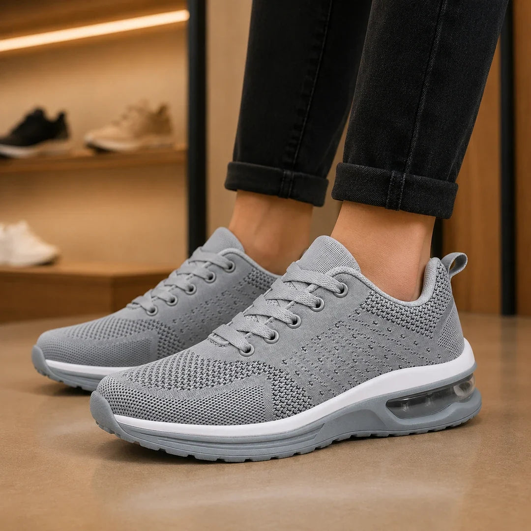 Air Cushion Knit Sneakers - Elena Harper