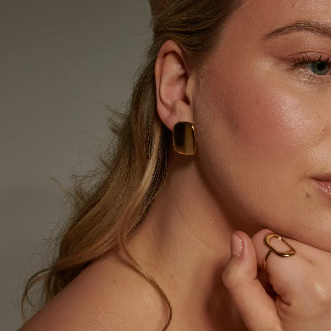 Alice Stylish Earrings, view 3 - Elena Harper