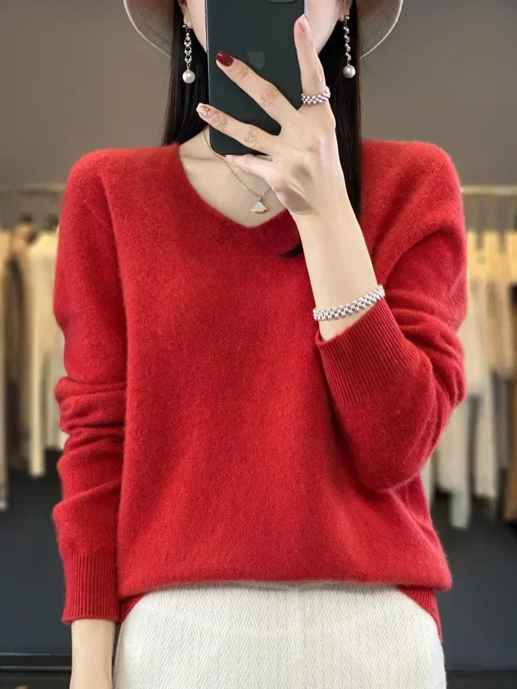 Adele Loose-Fitting Sweater - Elena Harper